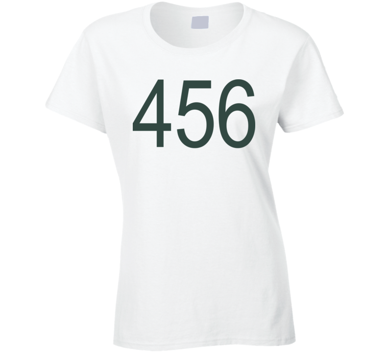 456 Squid Game Korean Show Ladies T Shirt