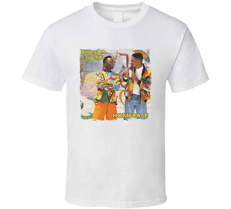 Jazzy Jeff And The Fresh Prince Homebase T Shirt