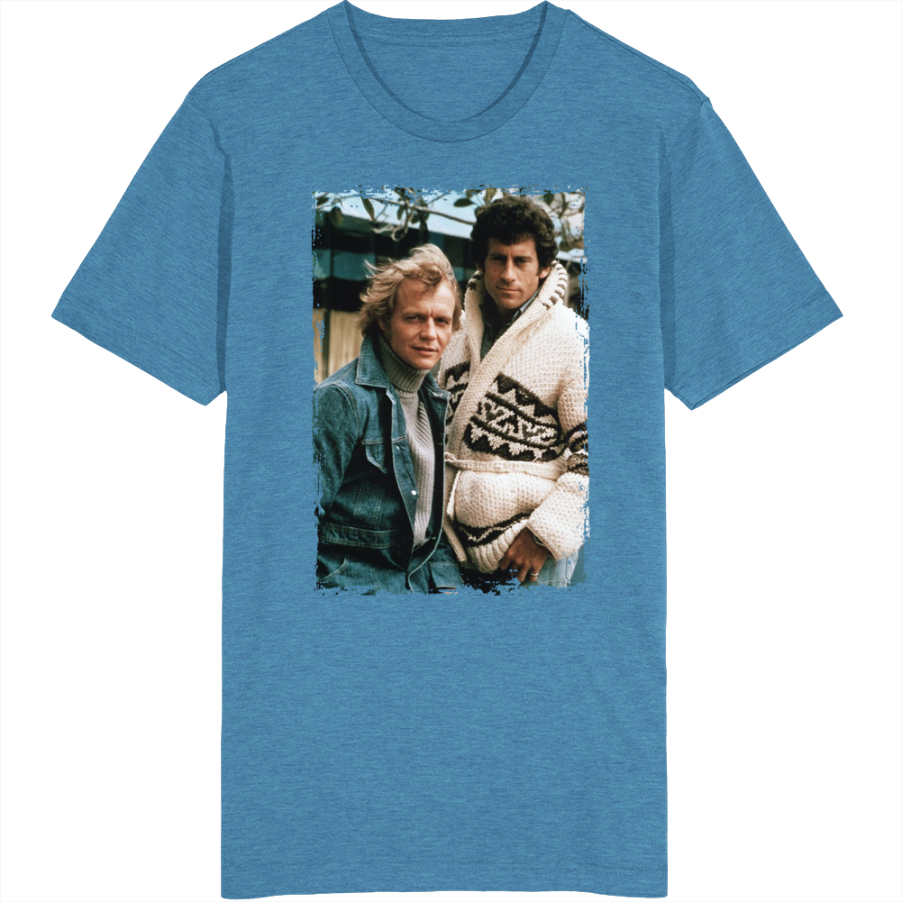 Starsky And Hutch David Soul Paul Michael Glaser T Shirt