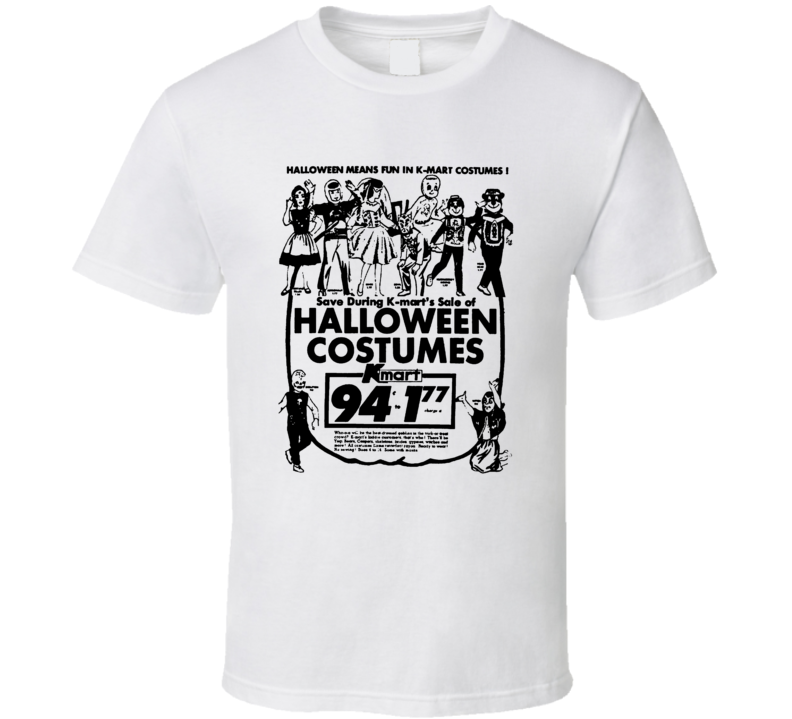 Kmart Vintage Halloween Costume Ad T Shirt