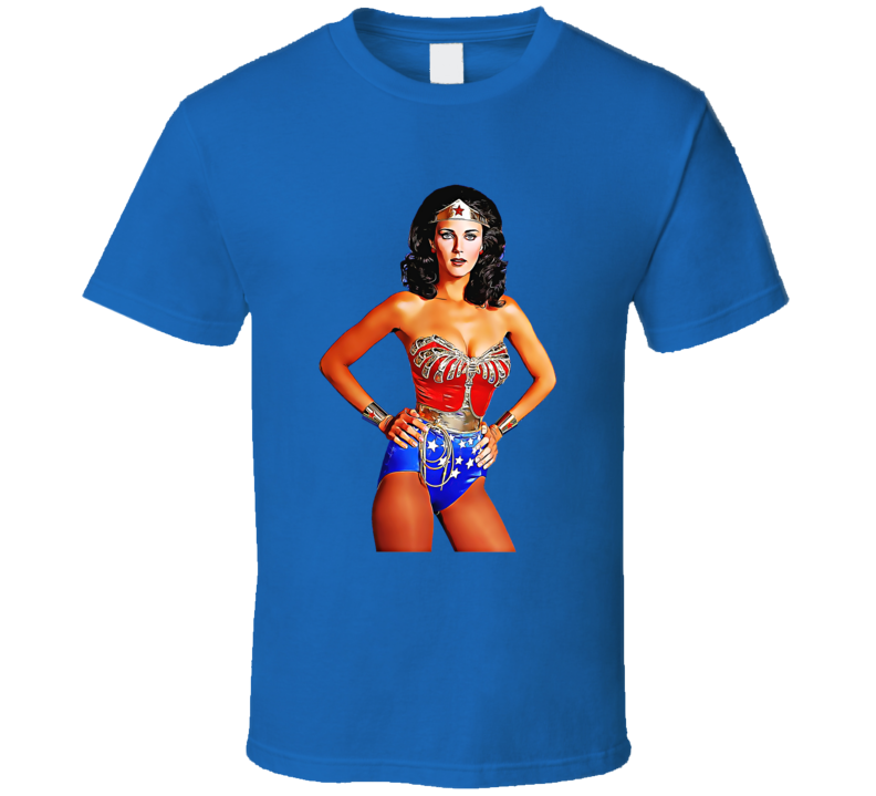 Wonder Woman Lynda Carter Retro Tv T Shirt