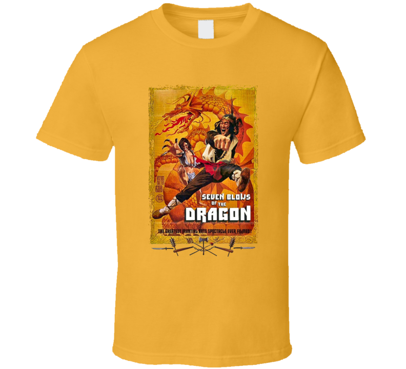 Seven Blows Of The Dragon Movie T Shirt