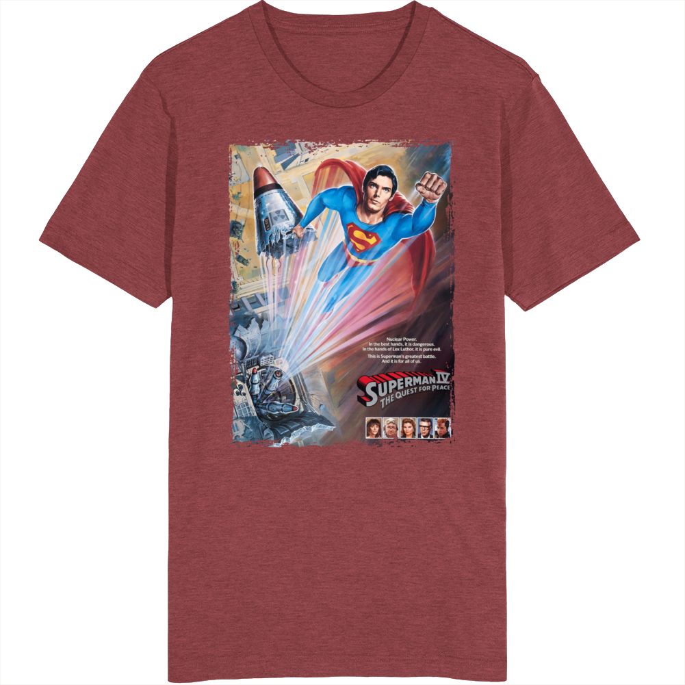 Superman 4 The Quest For Peace T Shirt