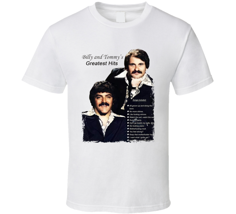 Billy And Tommy's Greatest Hits Pesci T Shirt