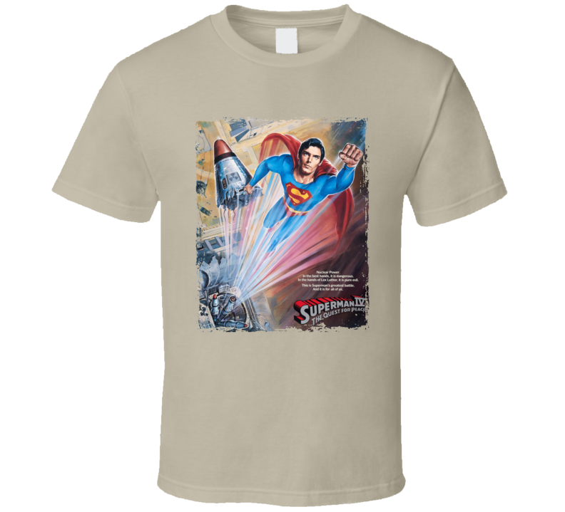 Superman 4 Movie T Shirt