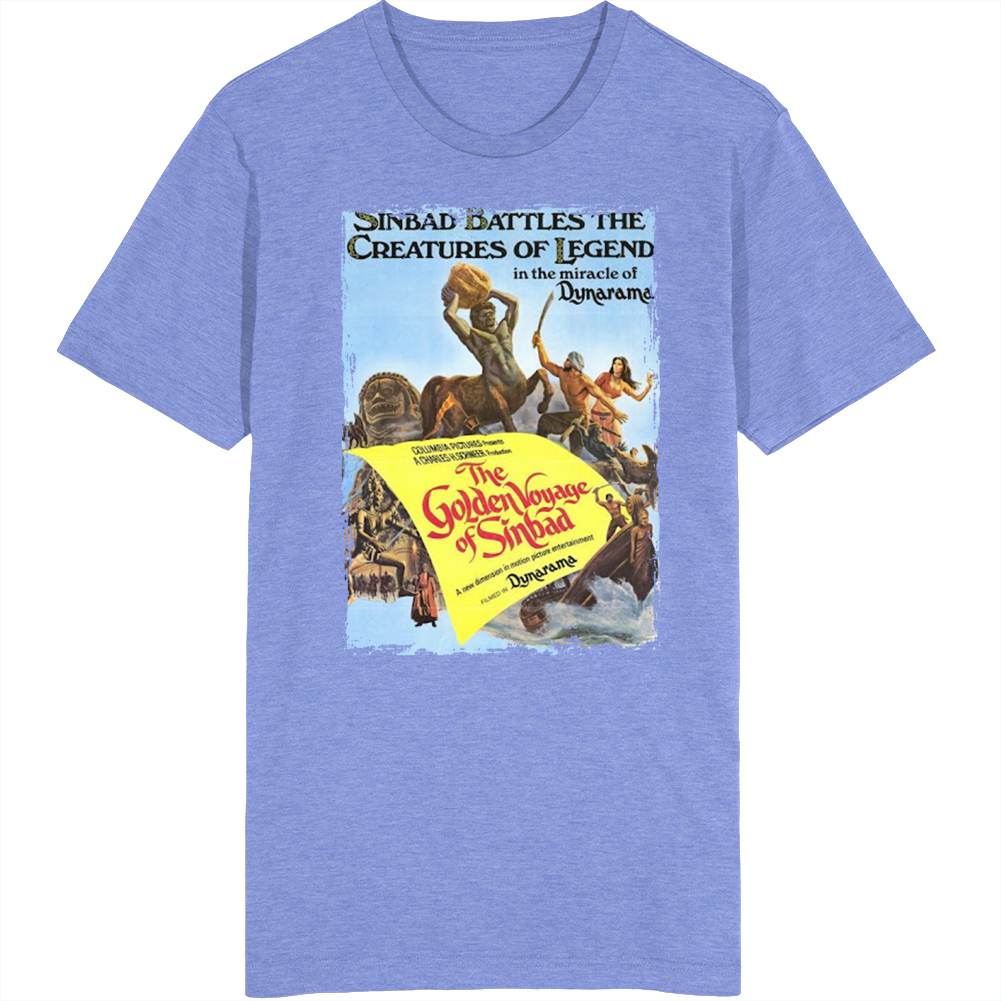 The Golden Voyage Of Sinbad Movie T Shirt