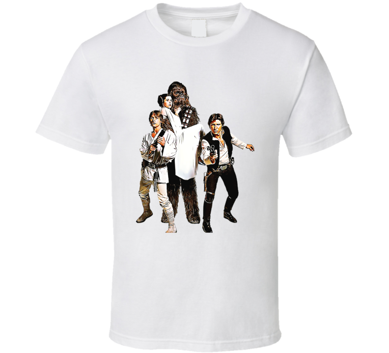 Star Wars Original Cast Movie T Shirt