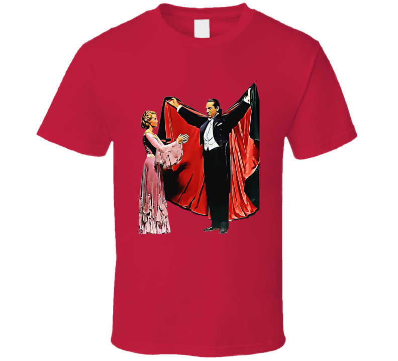 Dracula And Mina Seward Movie T Shirt