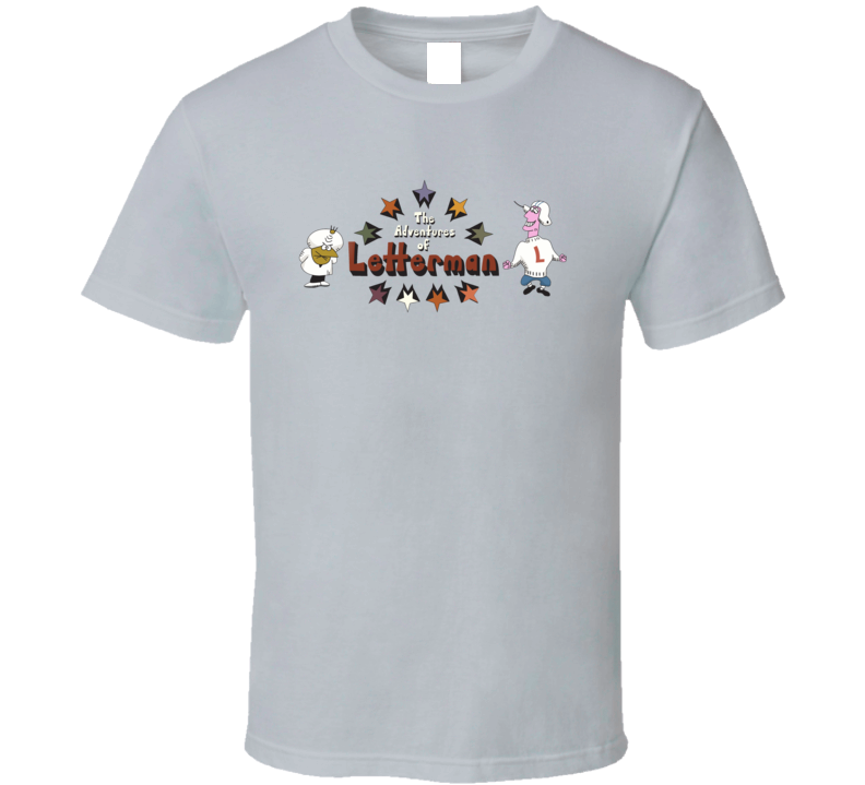 The Adventures Of Letterman The Electric Company T Shirt