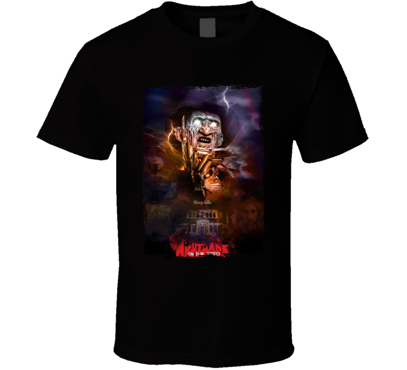 A Nightmare On Elm Street Movie T Shirt