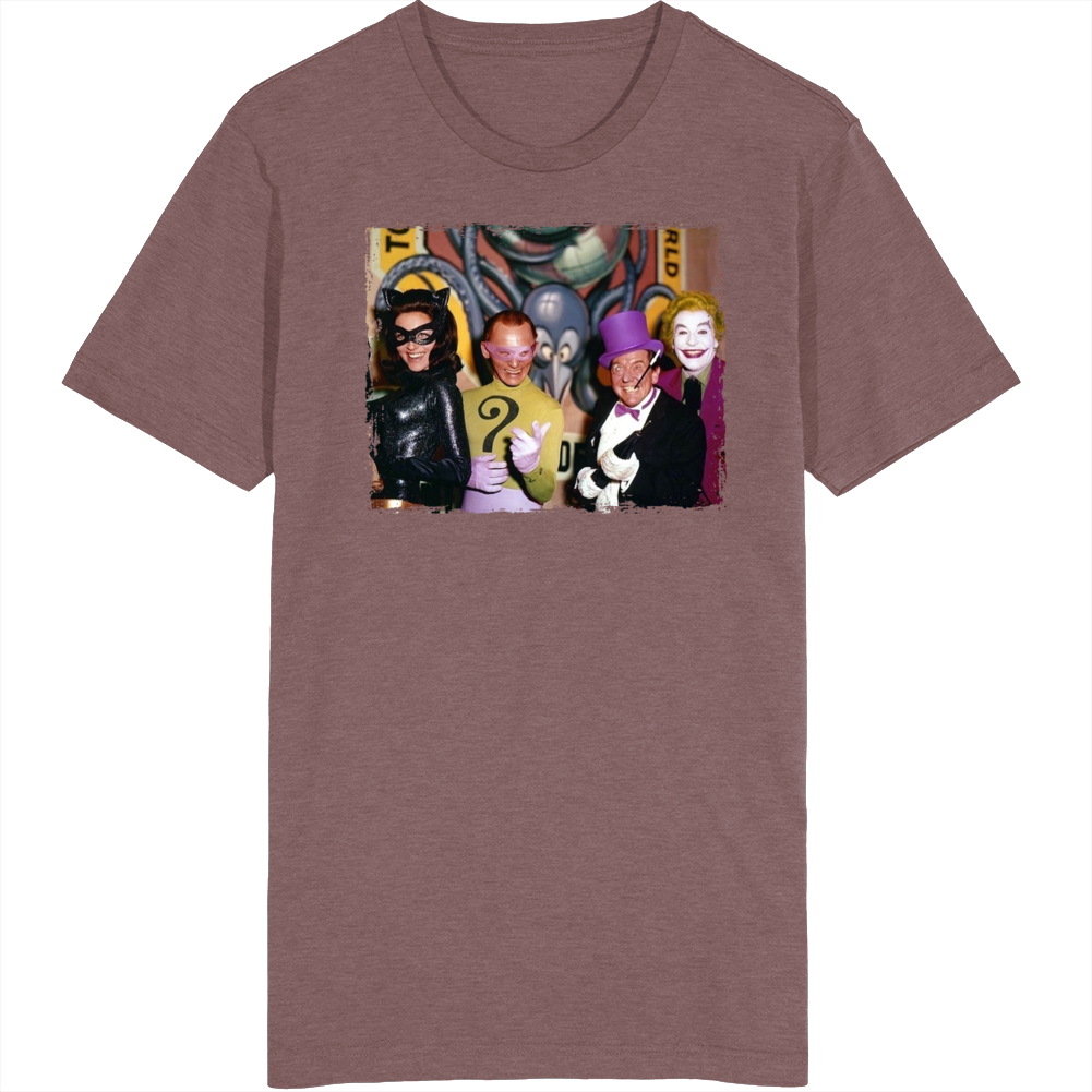 Penquin Joker Riddler Catwoman T Shirt
