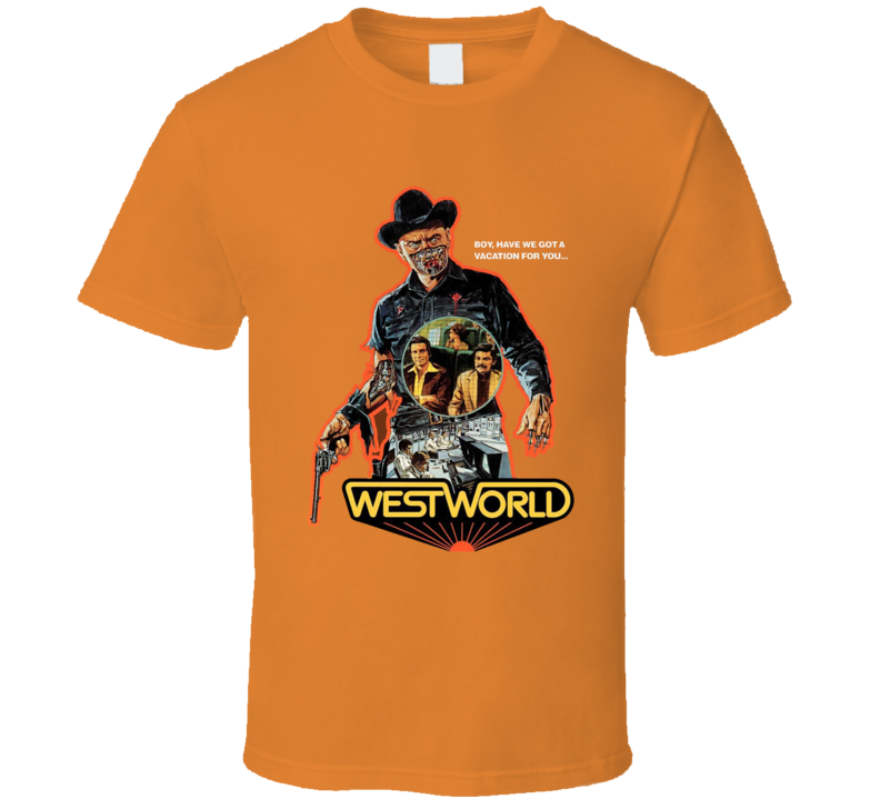 Westworld Yul Brynner Movie T Shirt