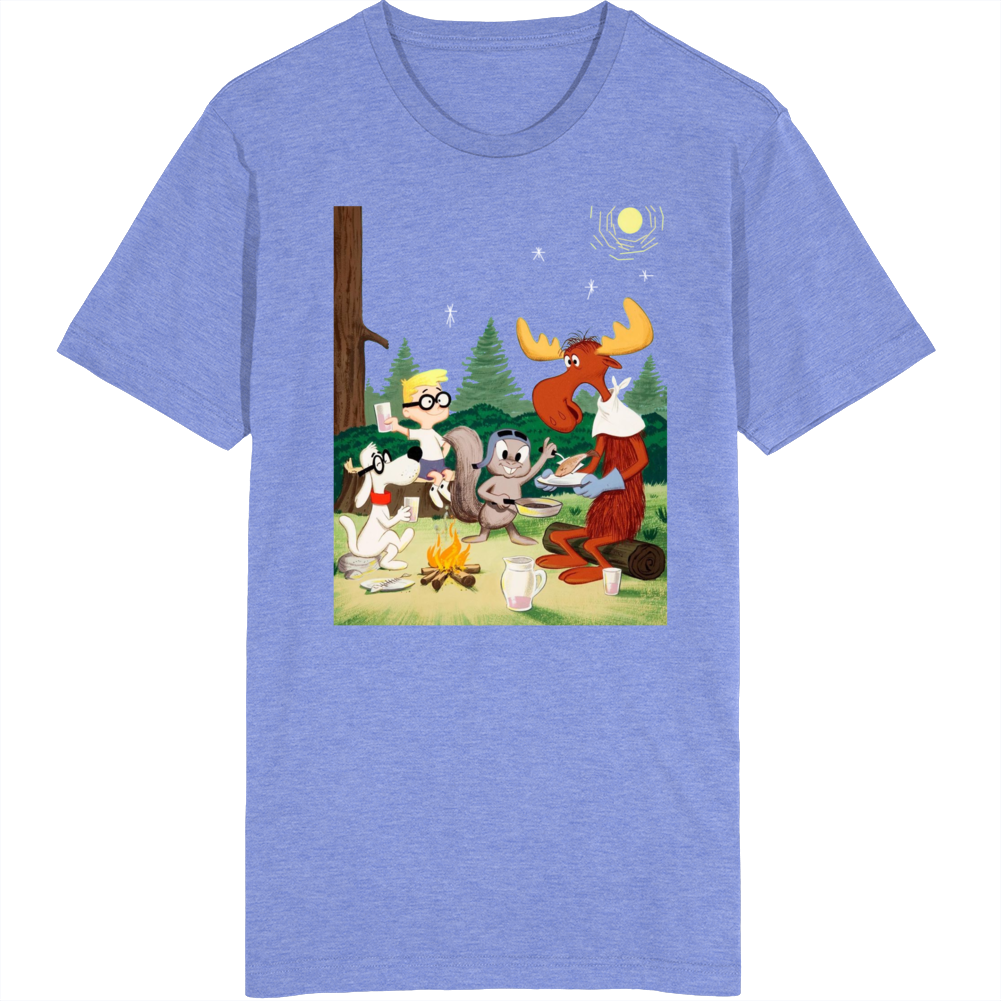 The Adventures Of Rocky And Bullwinkle And Friends T Shirt