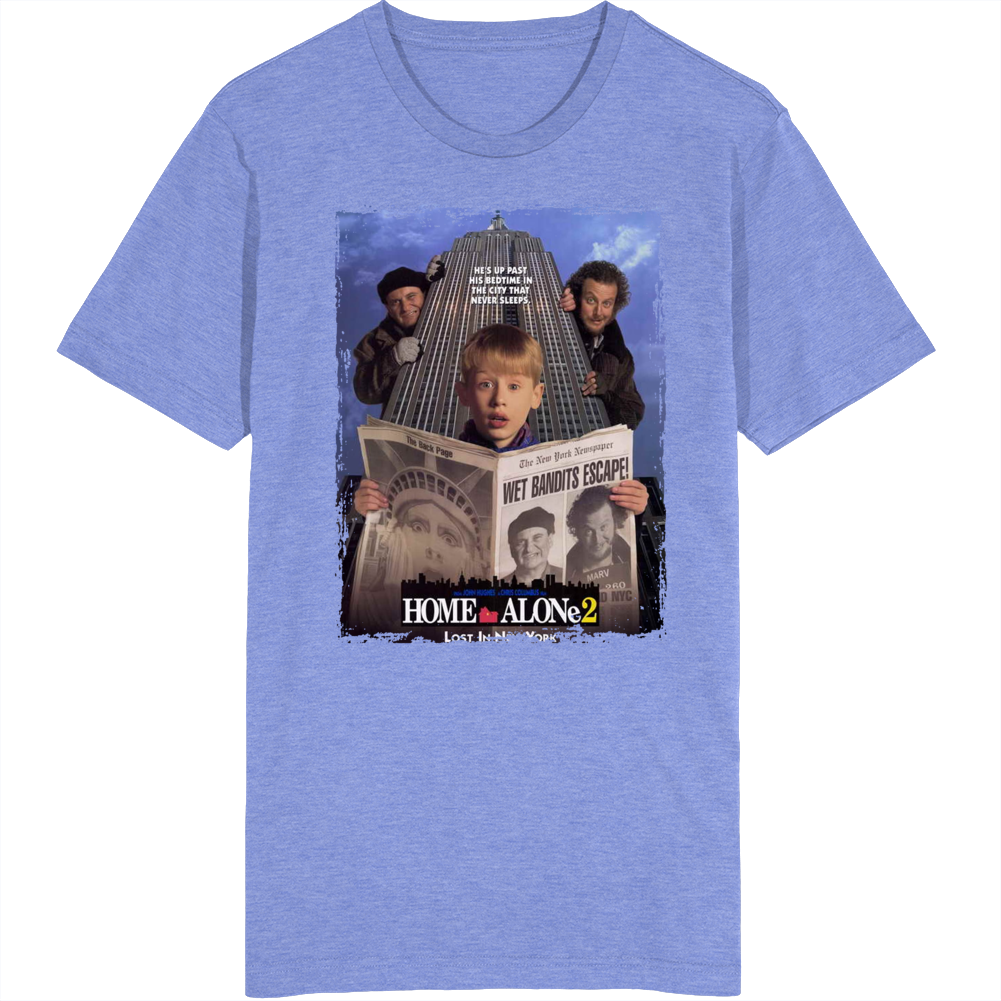 Home Alone 2 Lost In New York Movie T Shirt