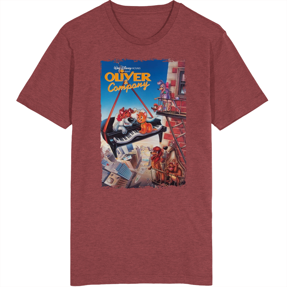 Oliver And Company Movie T Shirt