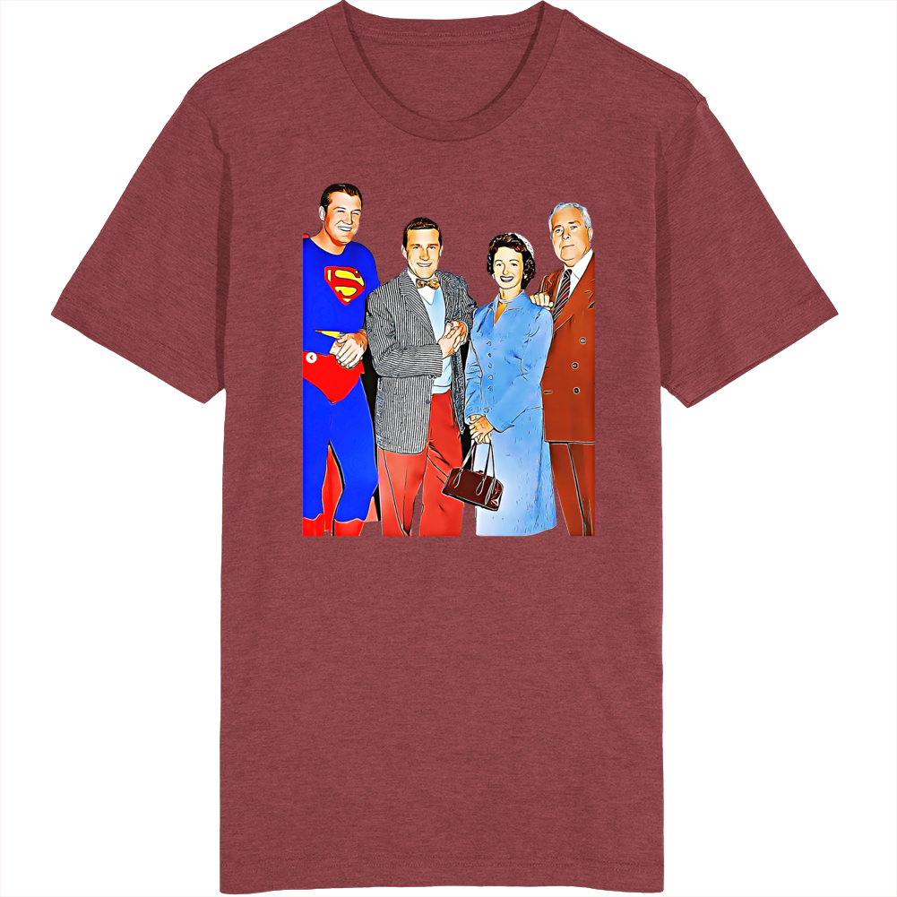 Superman Retro Tv T Shirt