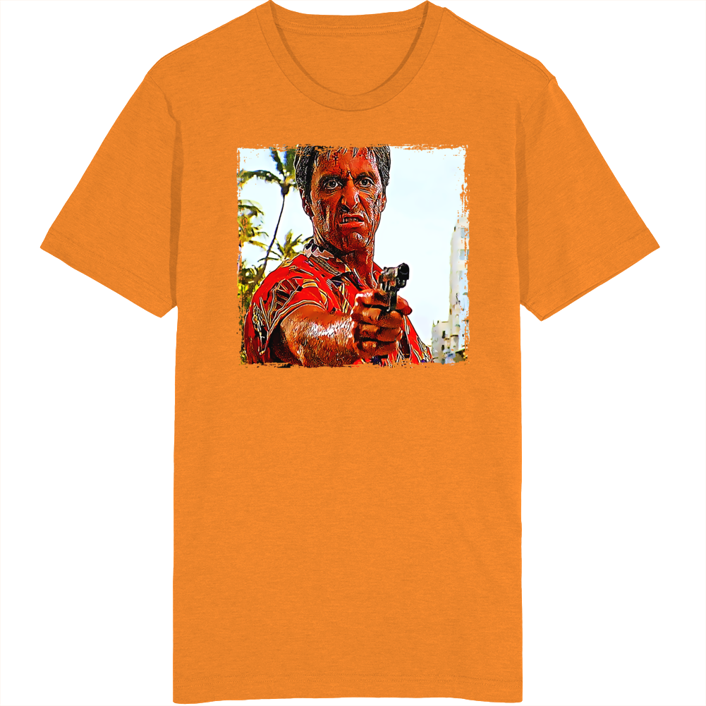 Scarface Tony Montana Shooting T Shirt