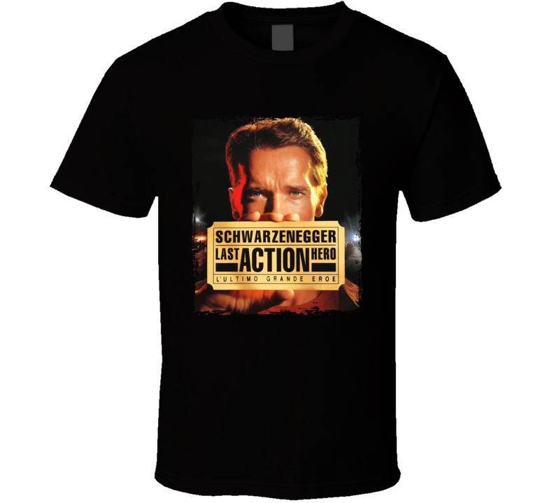 Last Action Hero Italian Movie T Shirt