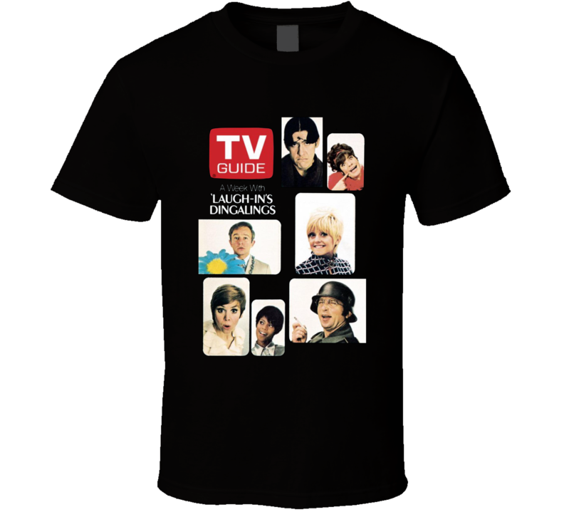 Laugh-in Cast Tv Guide Cover T Shirt