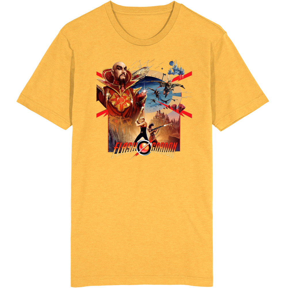 Flash Gordon 80s Movie T Shirt