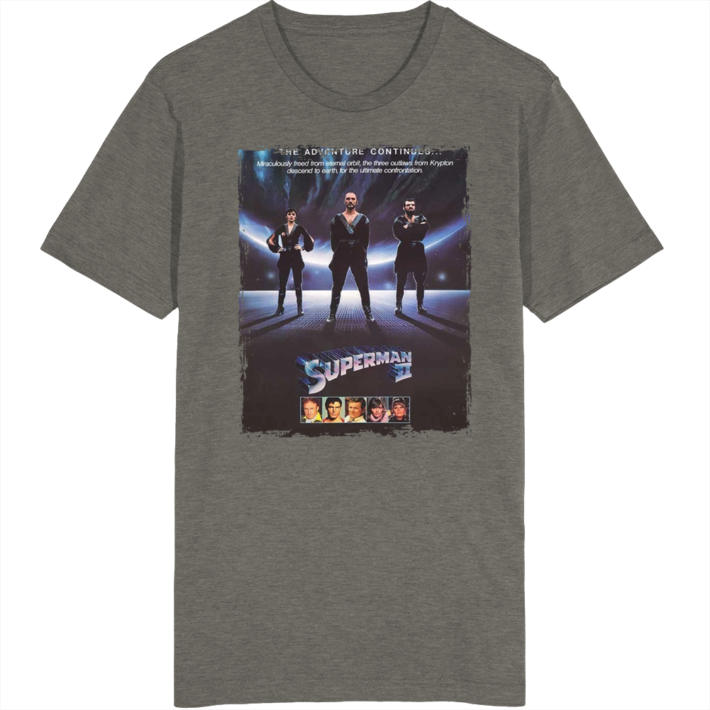 Superman Ii The Adventure Continues T Shirt