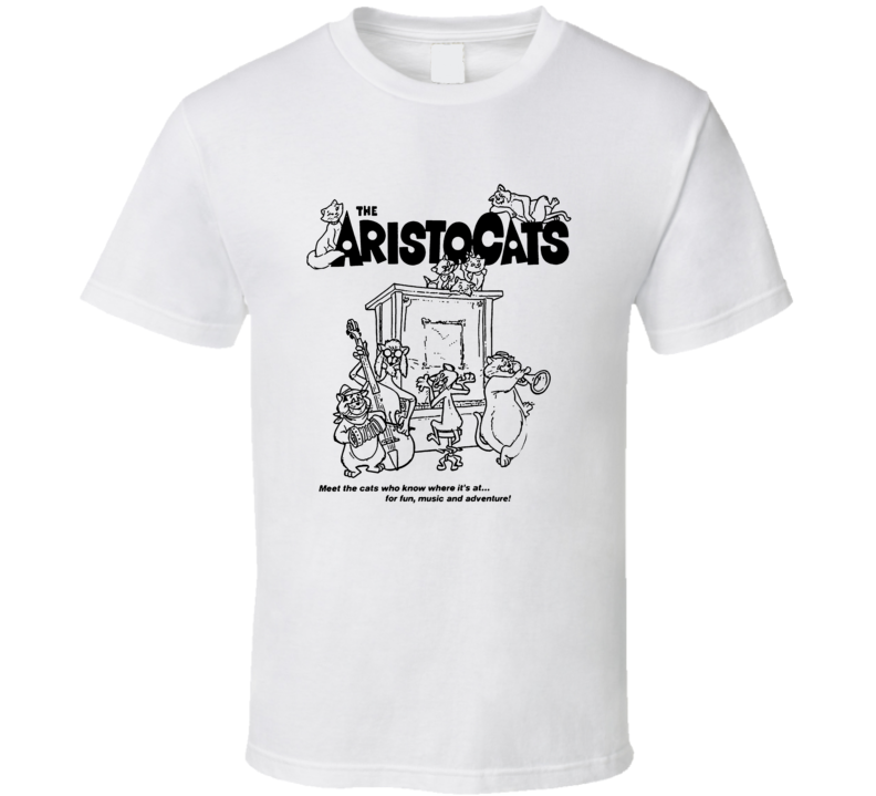 The Aristocats Cartoon T Shirt