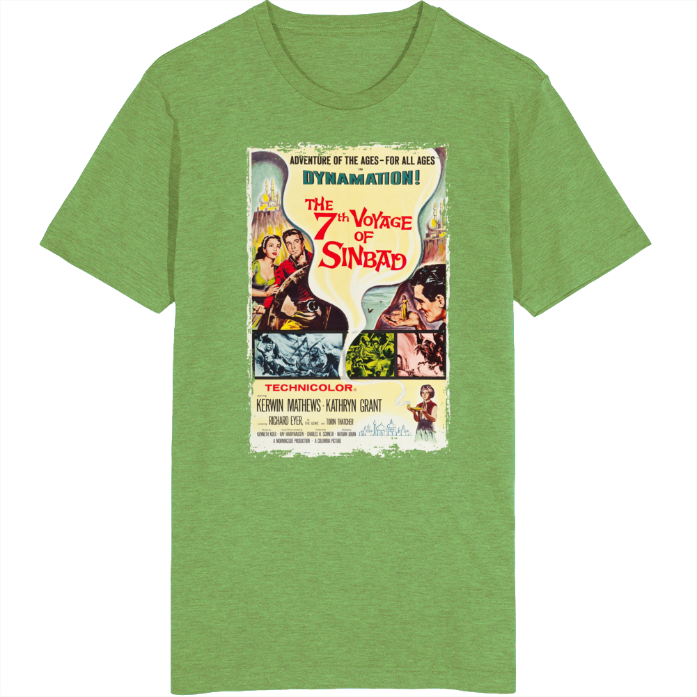 The 7th Voyage Of Sinbad 1958 Movie T Shirt