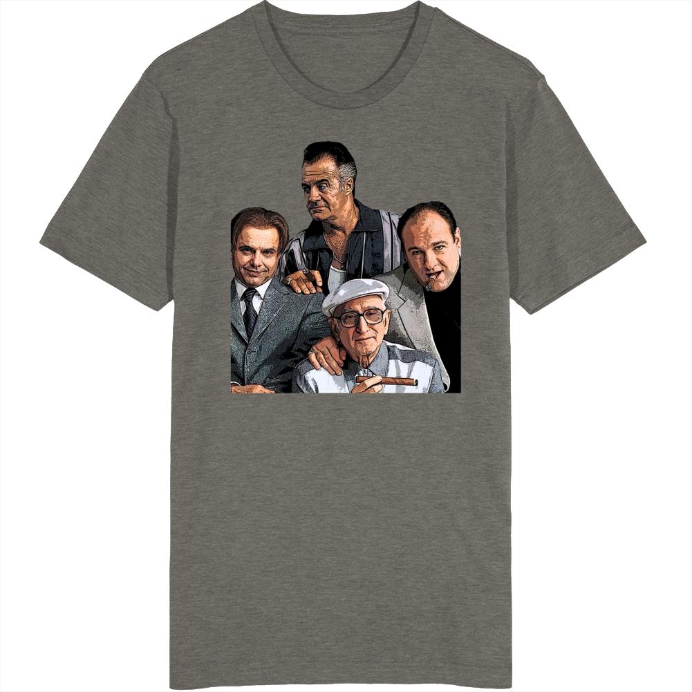 Sopranos Paulie Tony Ralph Junior T Shirt