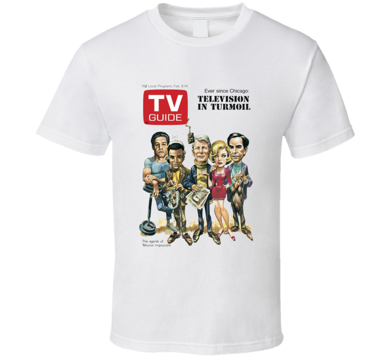 Mission Impossible Tv Guide Cover T Shirt