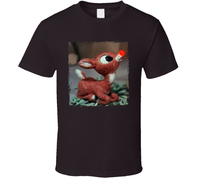 Rudolph The Red-nosed Reindeer Shiny Nose T Shirt