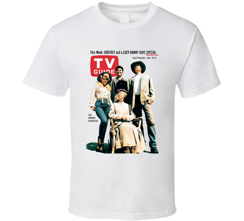 The Beverly Hillbillies Tv Guide T Shirt