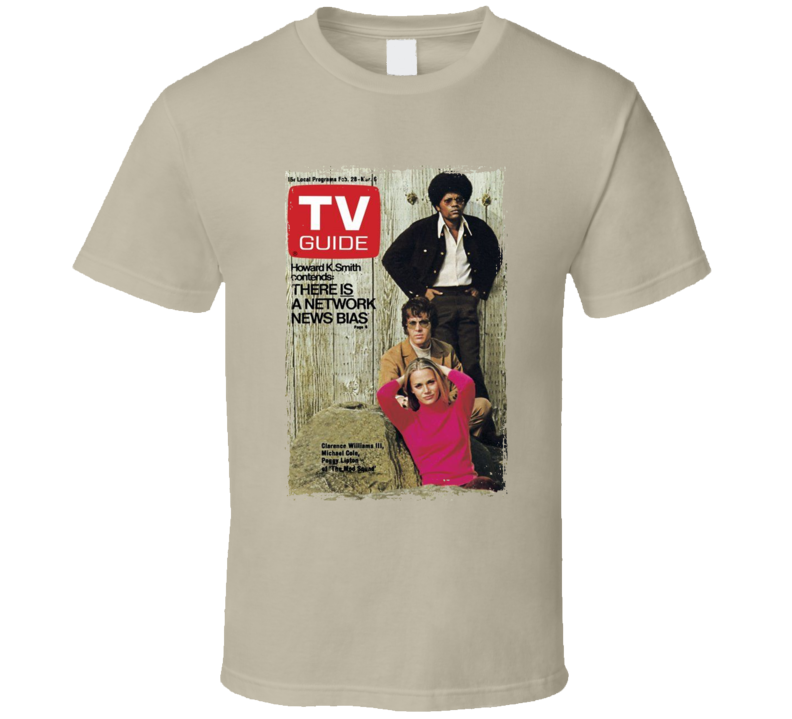The Mod Squad Tv Guide Cover T Shirt