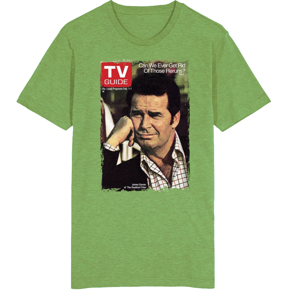 The Rockford Files Tv Guide Cover T Shirt