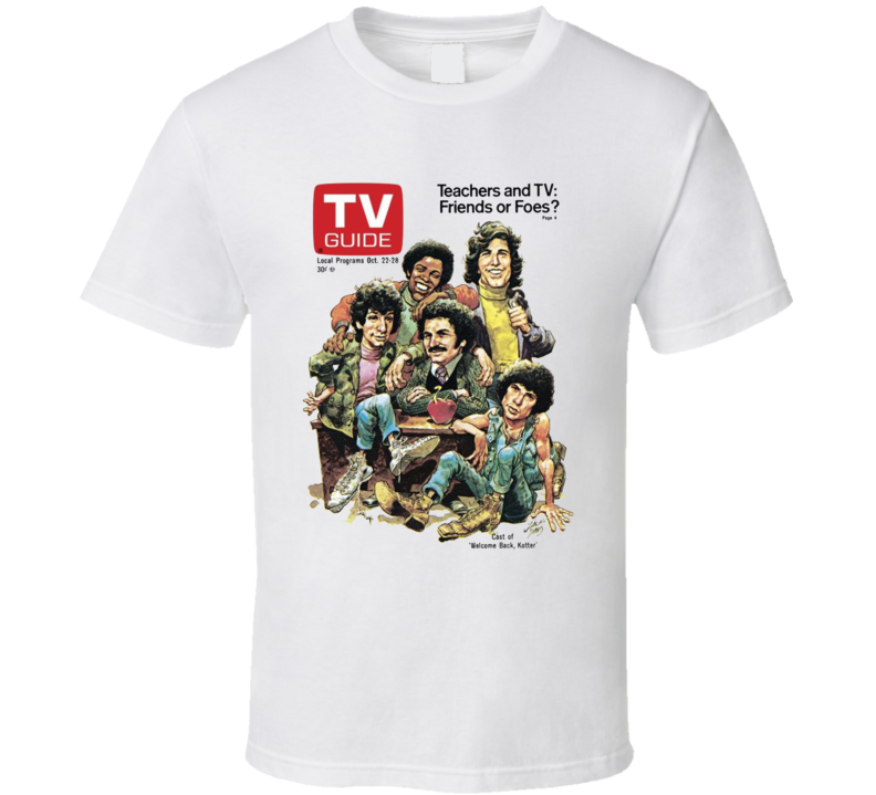 Welcome Back Kotter Tv Guide Cover T Shirt