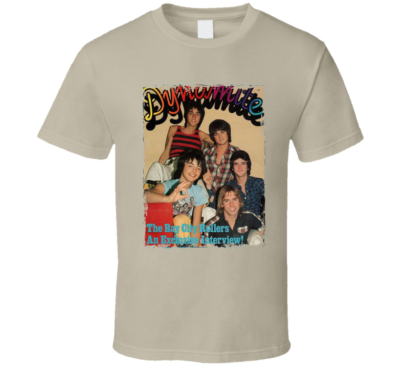 Bay City Rollers Dynamite Cover T Shirt