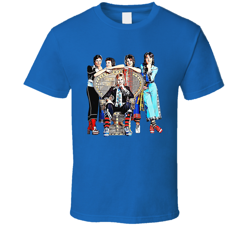 Bay City Rollers Scottish Pop Band T Shirt