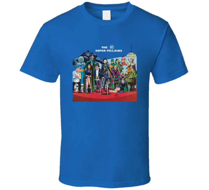 The Super Villains Dc Comics T Shirt