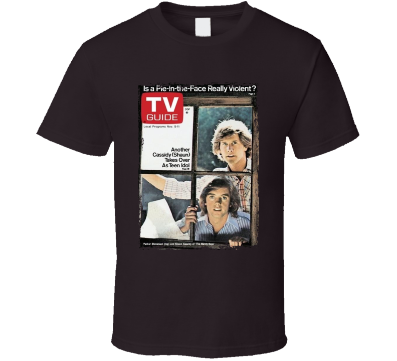 The Hardy Boys Tv Guide Cover T Shirt