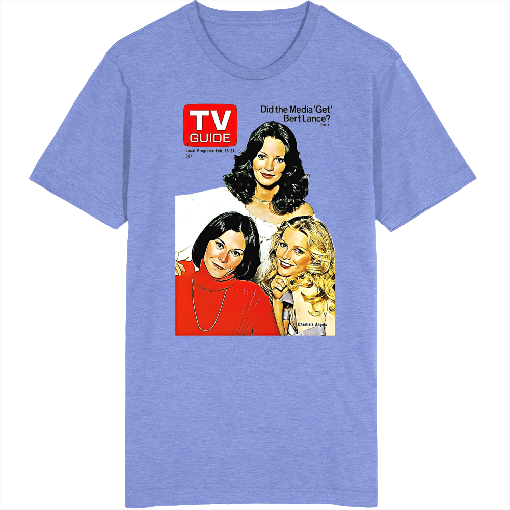 Charlie's Angels Tv Guide Cover T Shirt