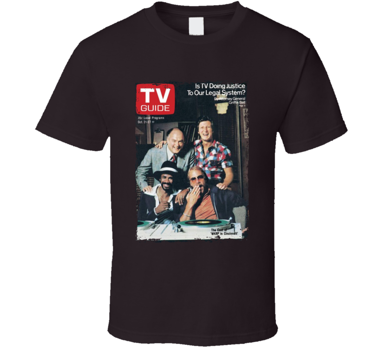 Wkrp In Cincinnati Tv Guide Cover T Shirt