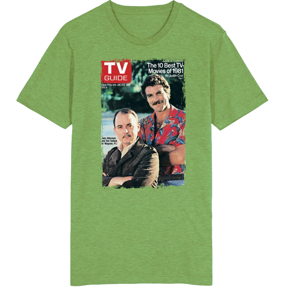 Magnum Pi Tv Guide Cover T Shirt