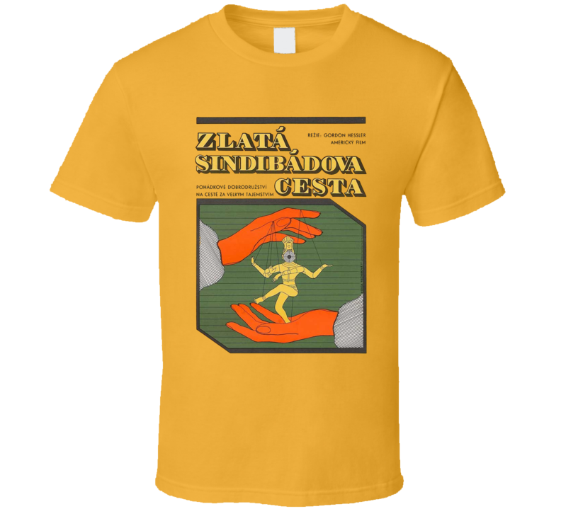The Golden Voyage Of Sinbad Czech T Shirt