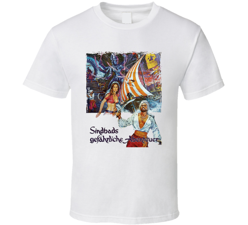The Golden Voyage Of Sinbad German T Shirt