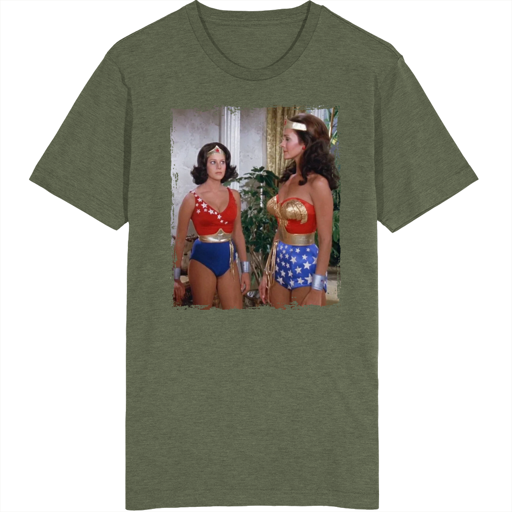 Wonder Woman Wonder Girl Tv T Shirt