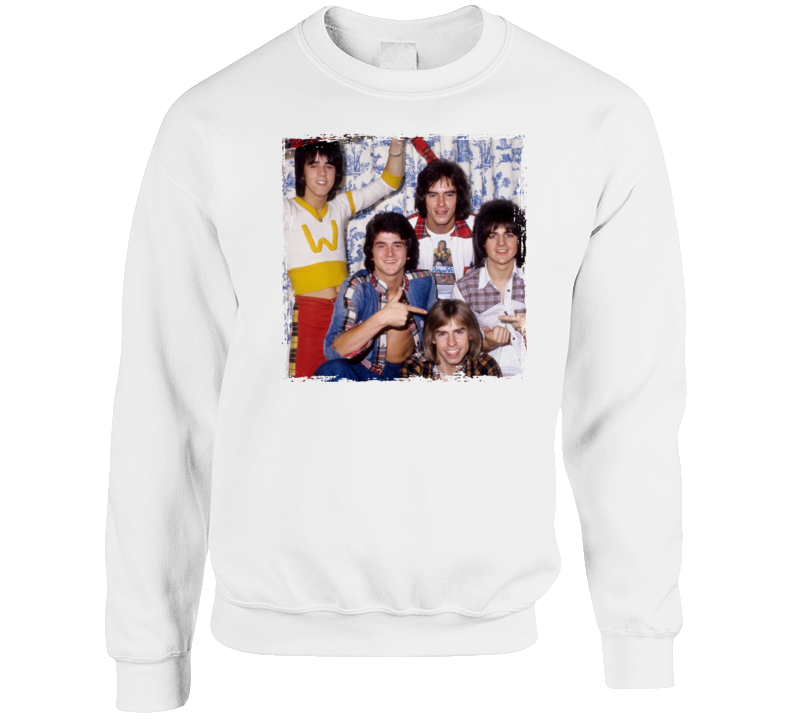 The Bay City Rollers 70s Pop Band Crewneck Sweatshirt