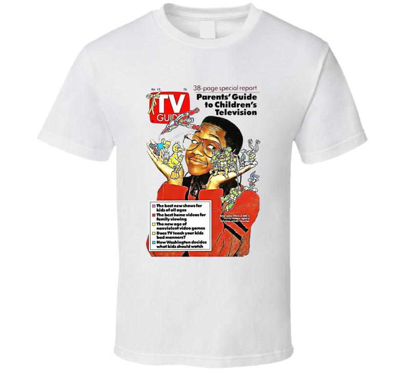 Parents' Guide To Children's Television Jaleel White Magazine T Shirt