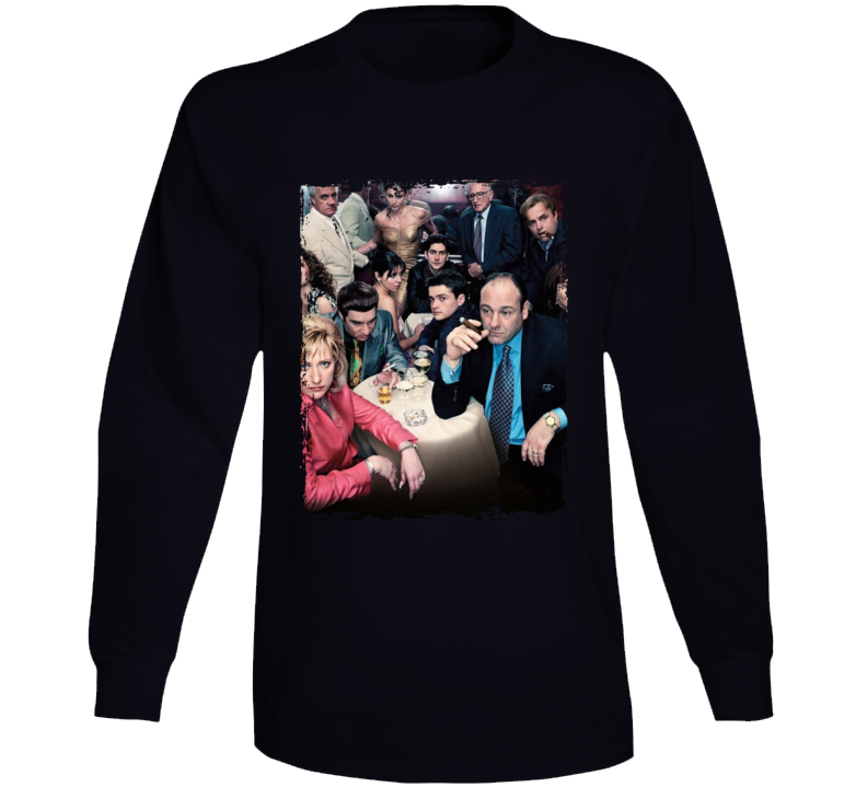 The Sopranos Family Night Long Sleeve T Shirt