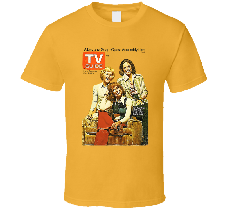 Mary Tyler Moore Rhoda Georgette Tv Magazine T Shirt