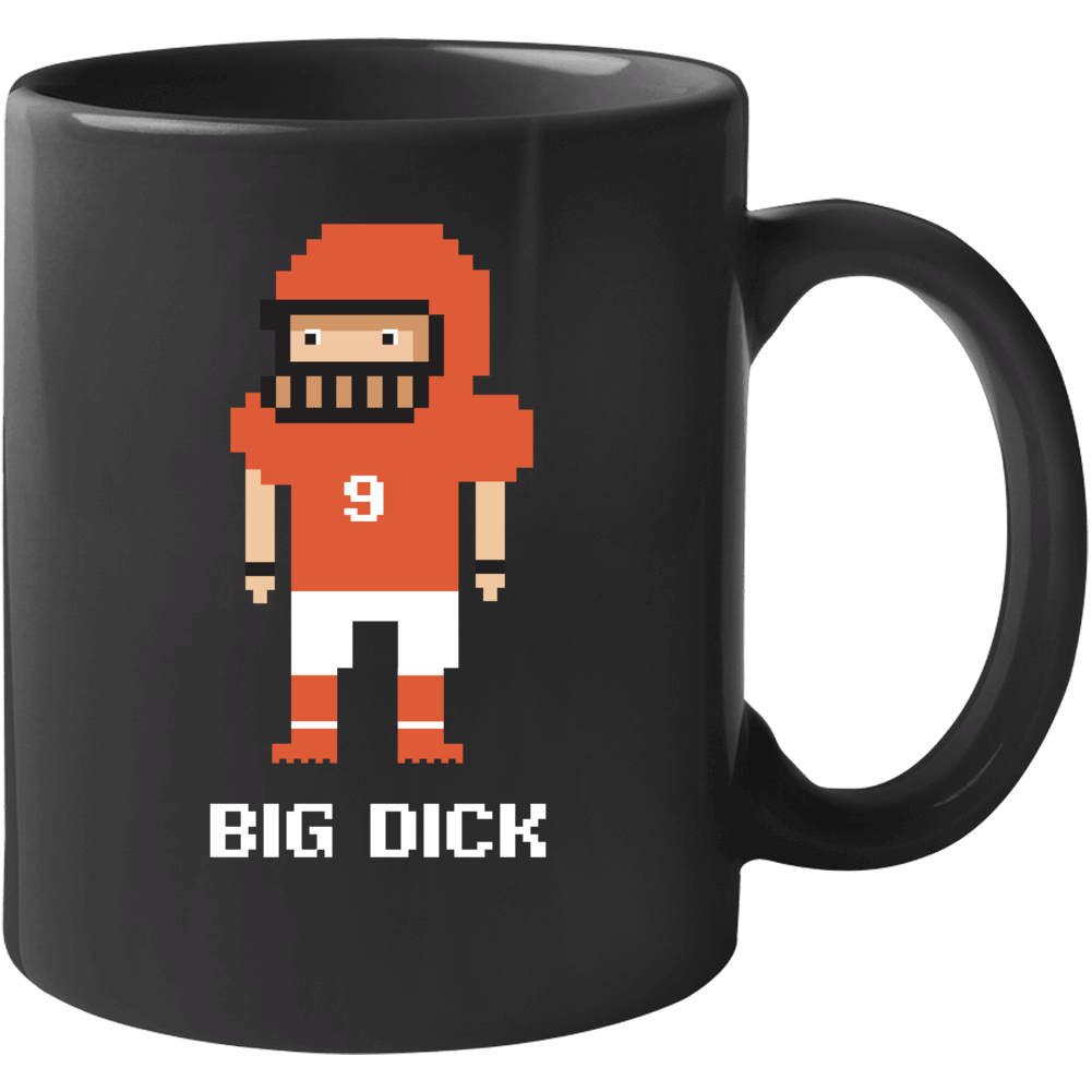 Big Dick Joe Burrow Football Tecmo 8 Bit Mug