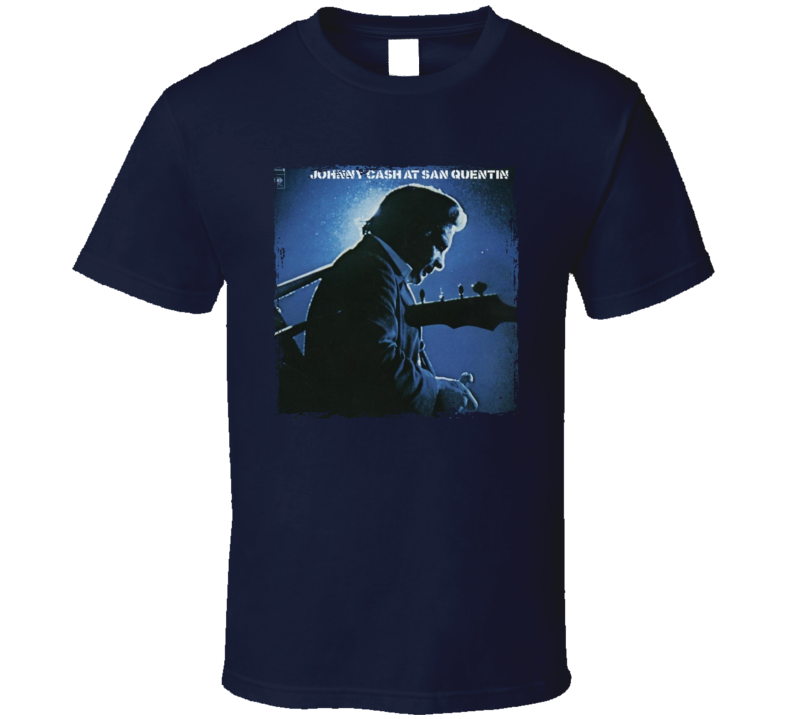 Johnny Cash At San Quentin T Shirt